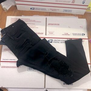 American Eagle distressed jeans